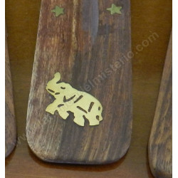 Incensario de Madera con Elefante