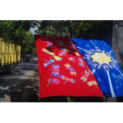 Tapiz Batik Buda Índigo