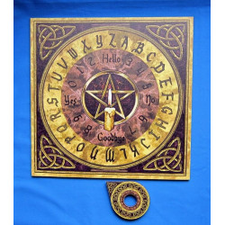 Tabla Oui-ja. Pentáculo