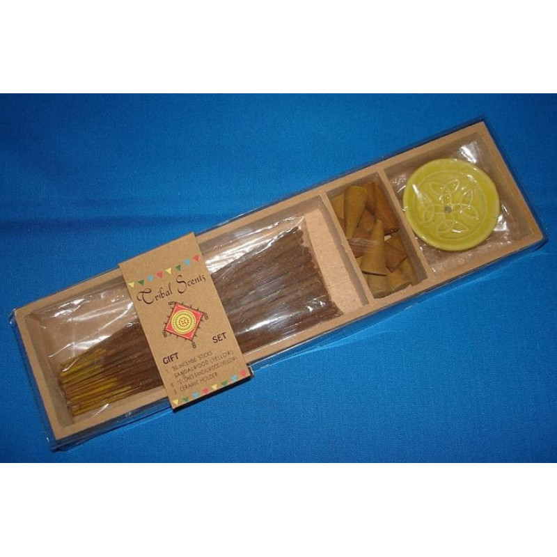 Madera de Sándalo. Set de incienso