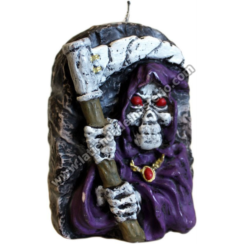 Fantasma de la Muerte. Vela Halloween