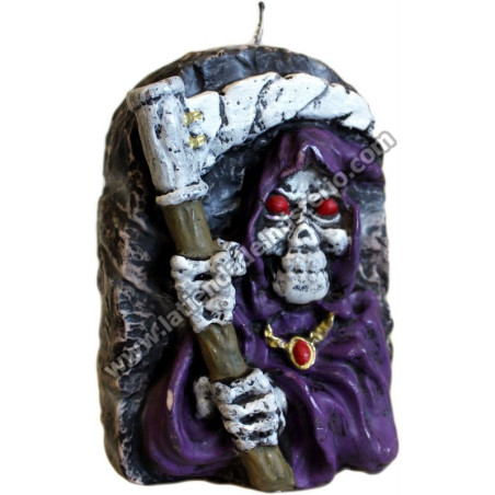 Fantasma de la Muerte. Vela Halloween