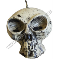 Calavera. Vela de Halloween
