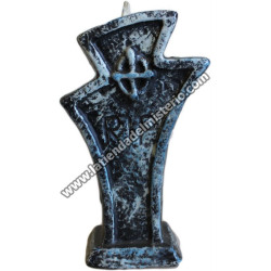 Lápida RIP. Vela de Halloween