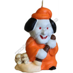 Bruja. Vela de Halloween