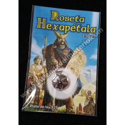 Roseta Hexapétala. Colgante