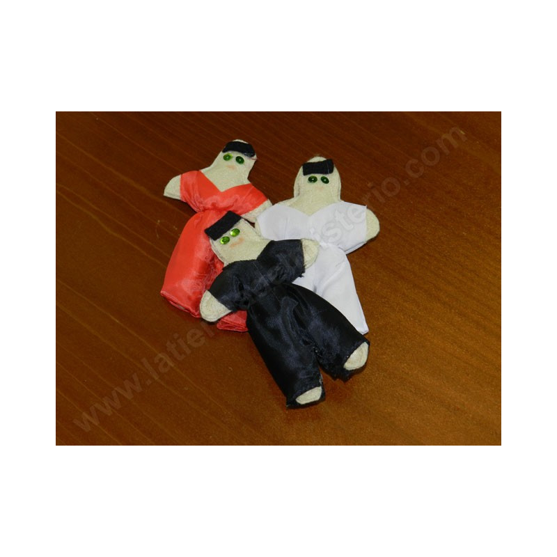 Muñeco Vudú Hombre. Negro