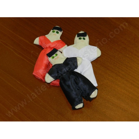 Muñeco Vudú Hombre. Negro