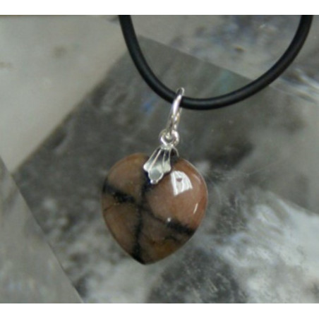 Corazón de Quiastolita. Colgante