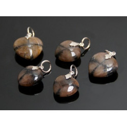 Corazón de Quiastolita. Colgante