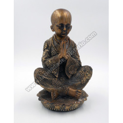 Buda meditando bronce
