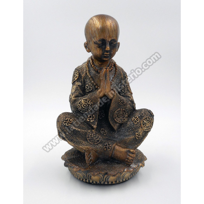 Buda meditando bronce