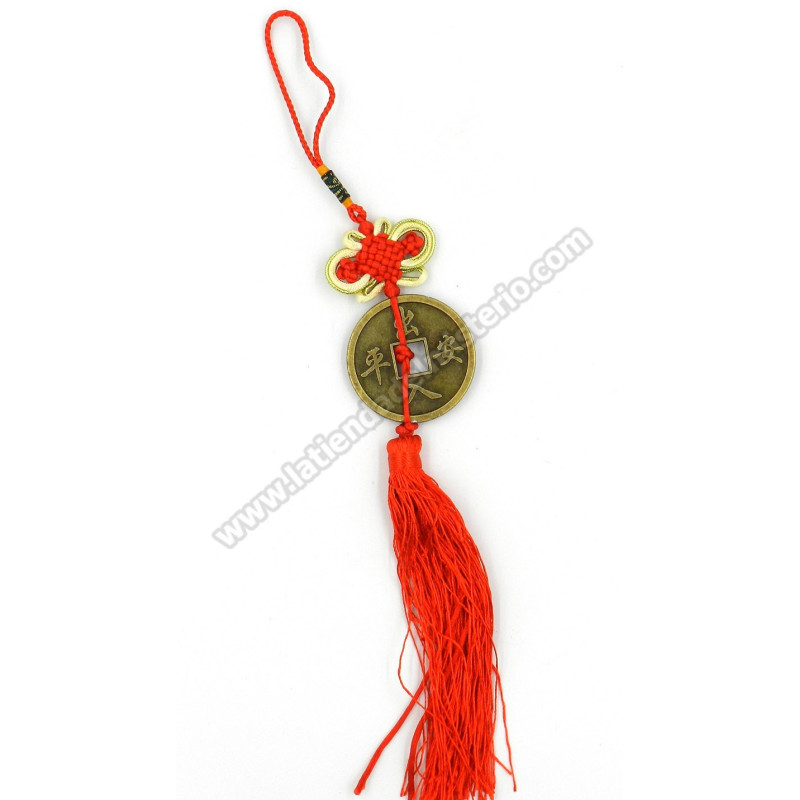 Colgante talismán 1 moneda