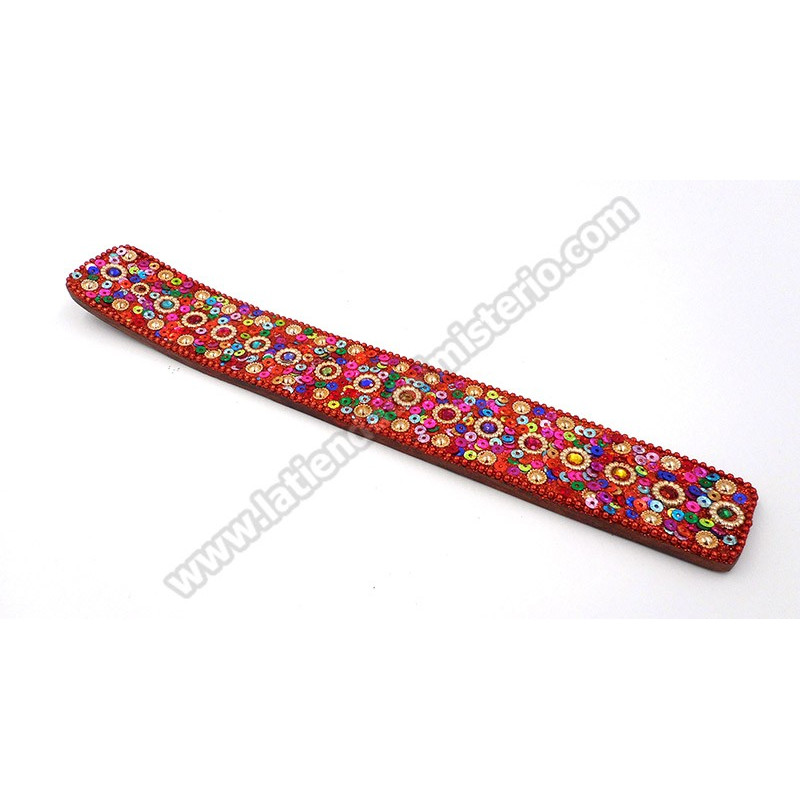 Incensario de la India rojo