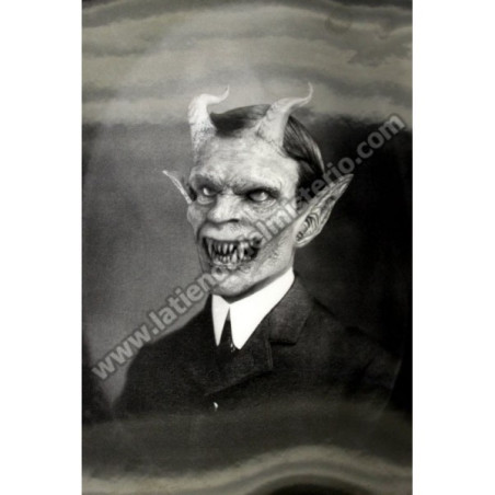 Joven demonio. Lámina gótica 3D grande