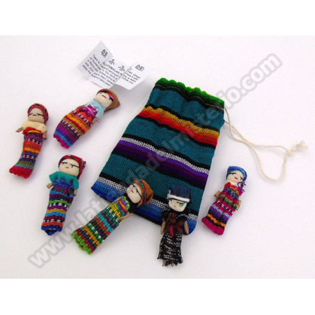 Muñecas quitapenas. Grandes