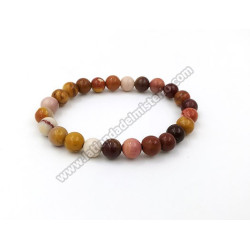 Pulsera de mokaita 8 mm