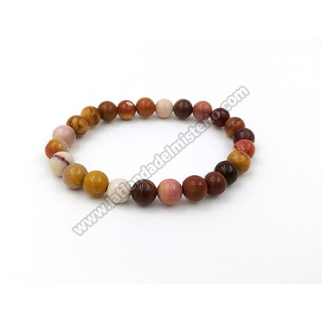 Pulsera de mokaita 8 mm