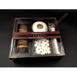 Altar Zen velas e incienso