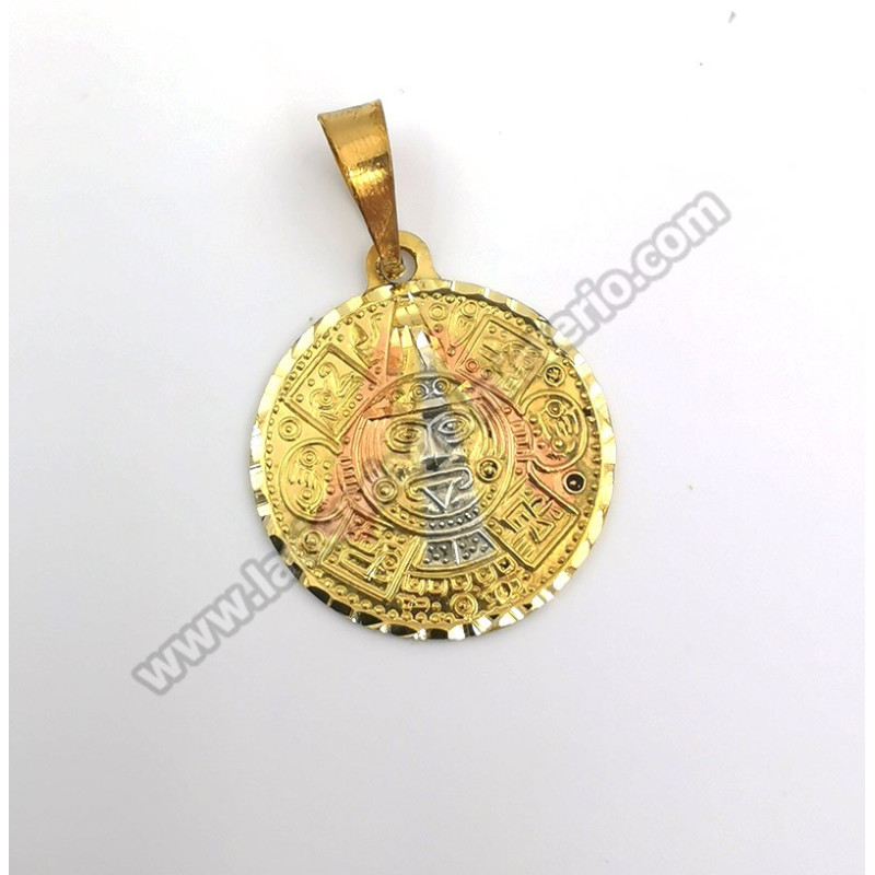 Calendario Azteca de tumbaga