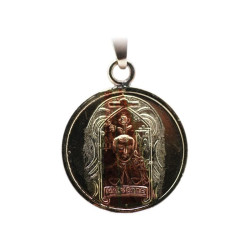 Amuleto Malverde con tetragramatón