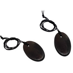 Colgante de Shungita ovalado
