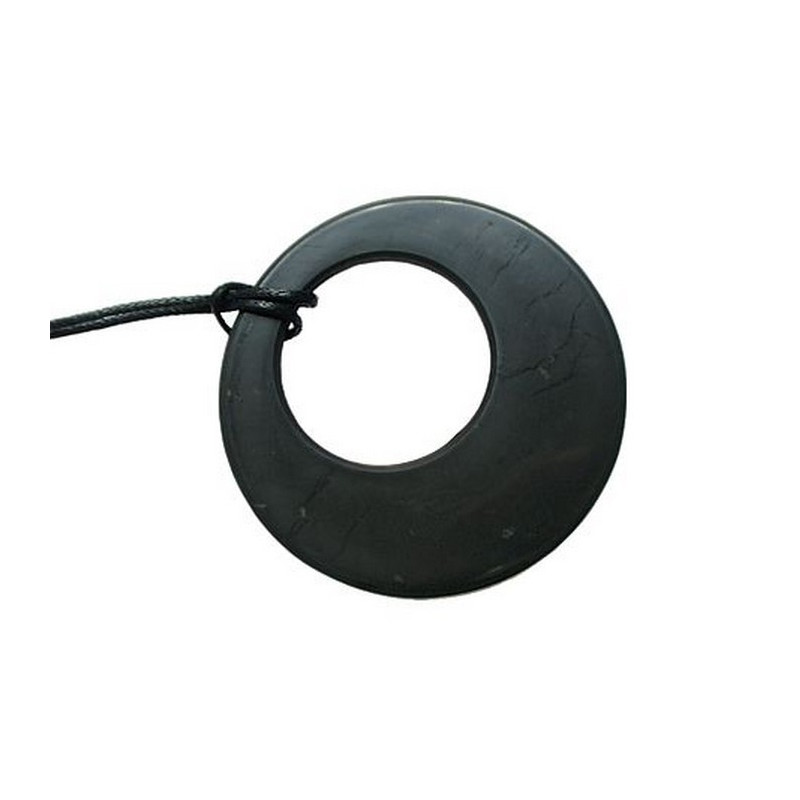 Colgante Disco de shungita