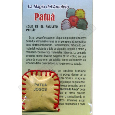 Amuleto Patuá Suerte en el juego