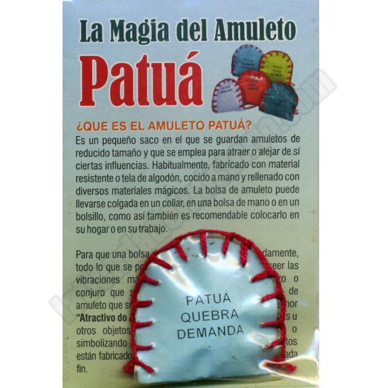 Amuleto Patuá Rompe demanda