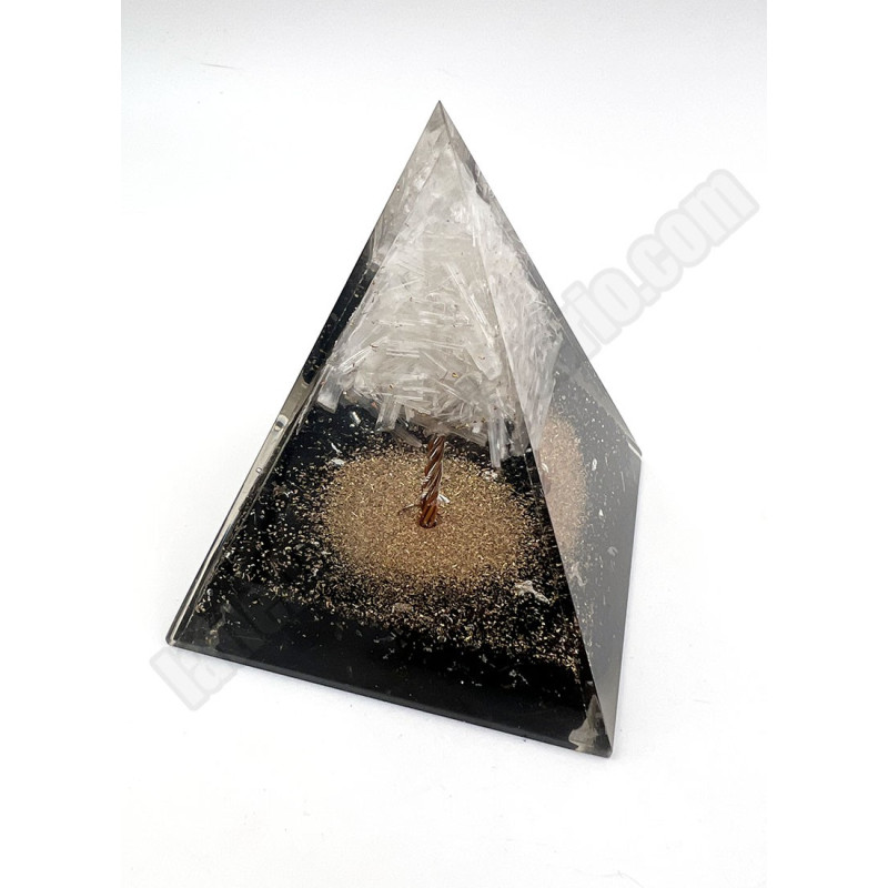 Orgonita Árbol turmalina y selenita