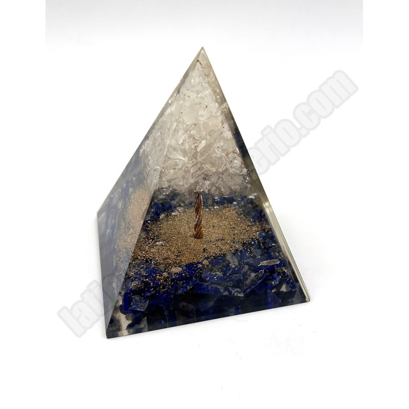 Orgonita Árbol lapislázuli y cuarzo