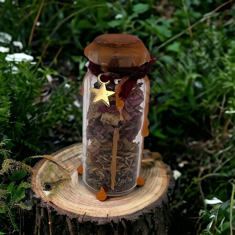 Botella de Bruja de la Suerte