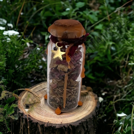 Botella de Bruja de la Suerte