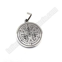 Sello Estrella de David con Simbología Mágica