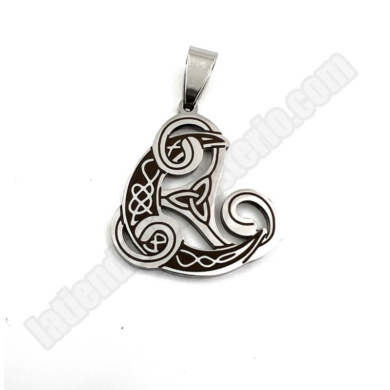 Trisquel con triqueta y luna