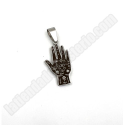 Mano Fátima con símbolos mágicos