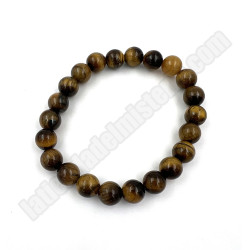 Pulsera ojo de tigre 8 mm
