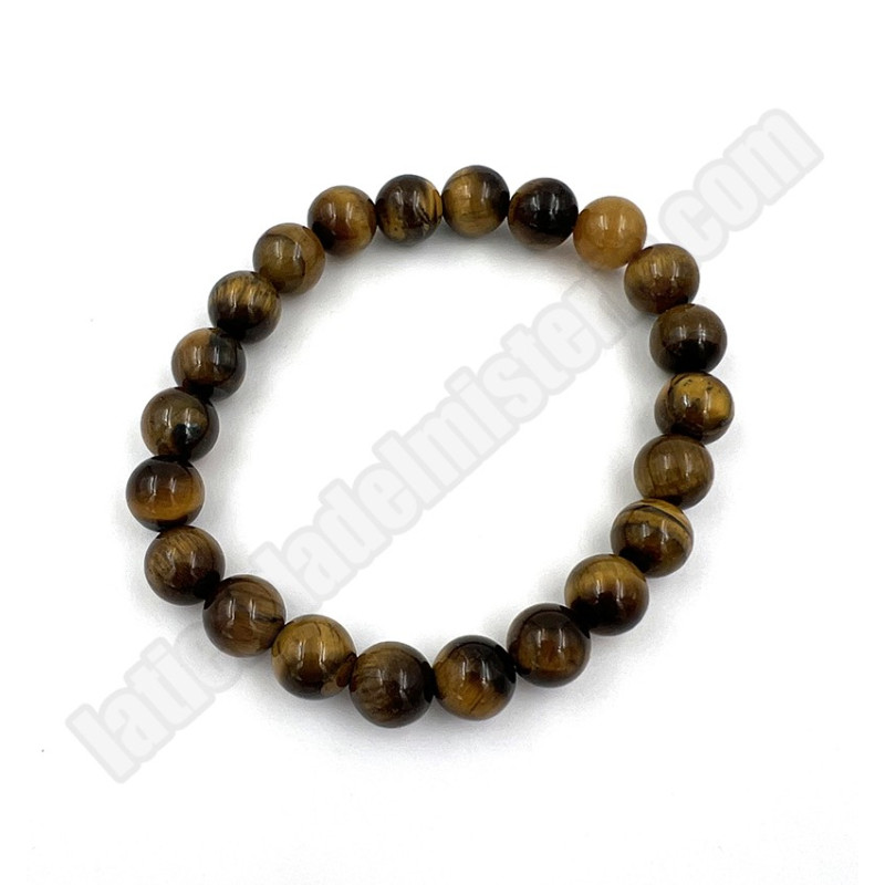 Pulsera ojo de tigre 8 mm