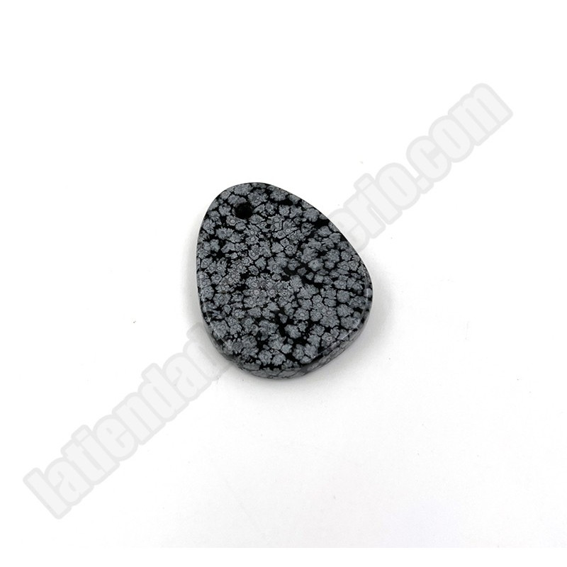 Colgante Obsidiana nevada