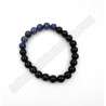 Pulsera de obsidiana con Sodalita