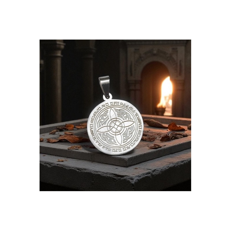 Nudo de Brujas con letras rúnicas