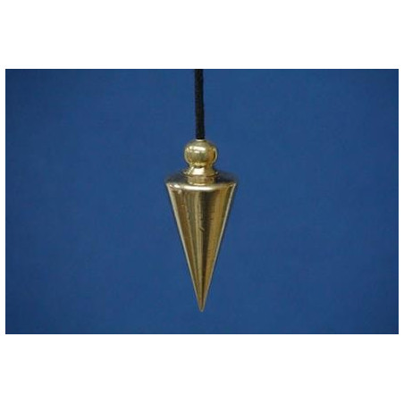 Péndulo Cono Dorado 3,5 cm